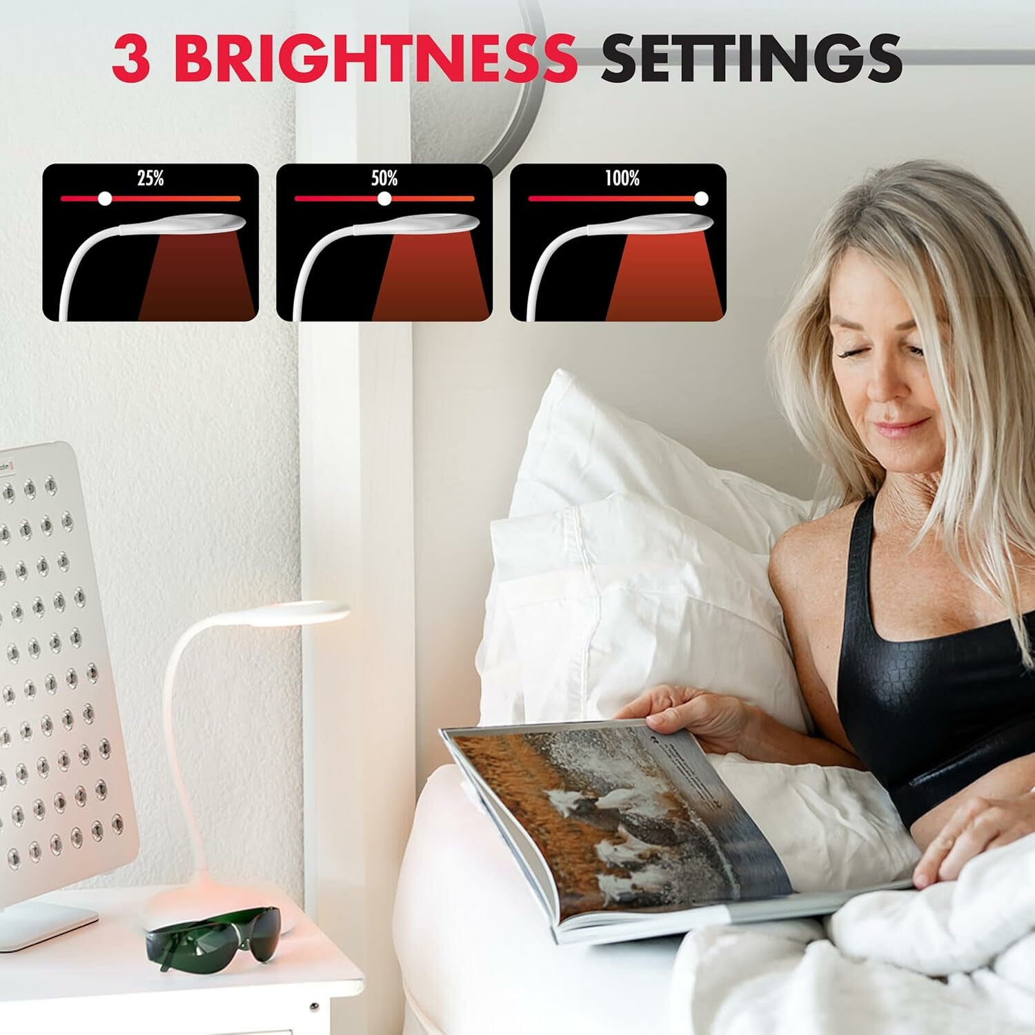 3 Levels of Brightness