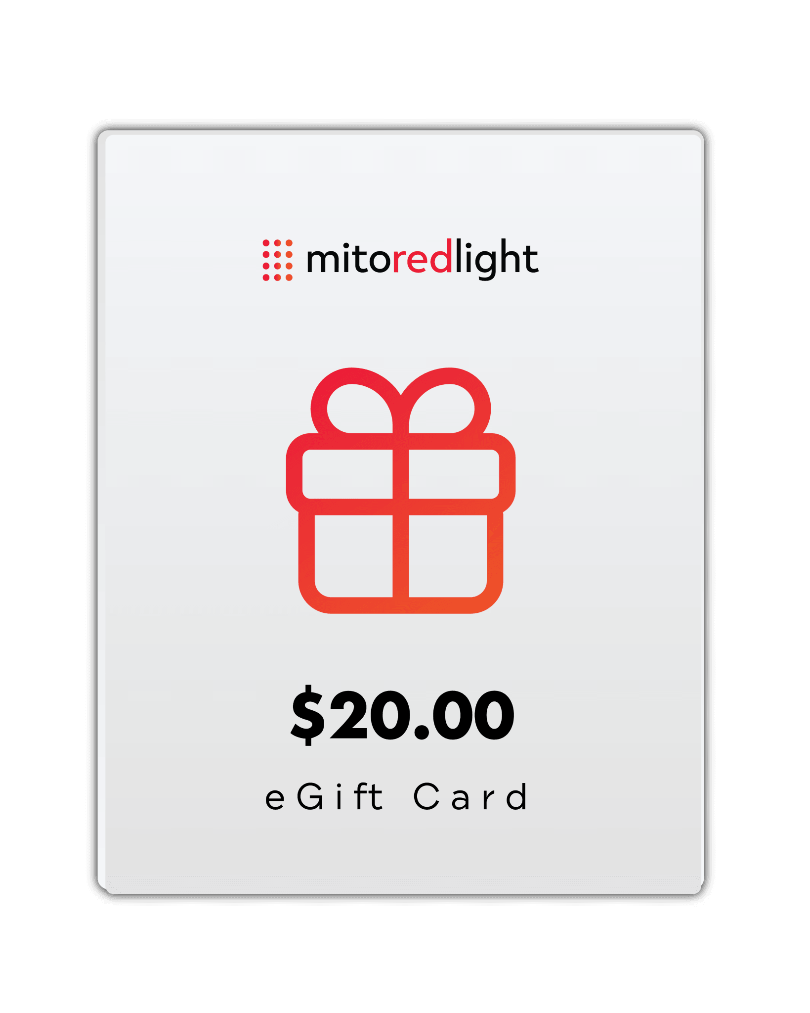 Mito Red Light eGift Card - Mito Red Light