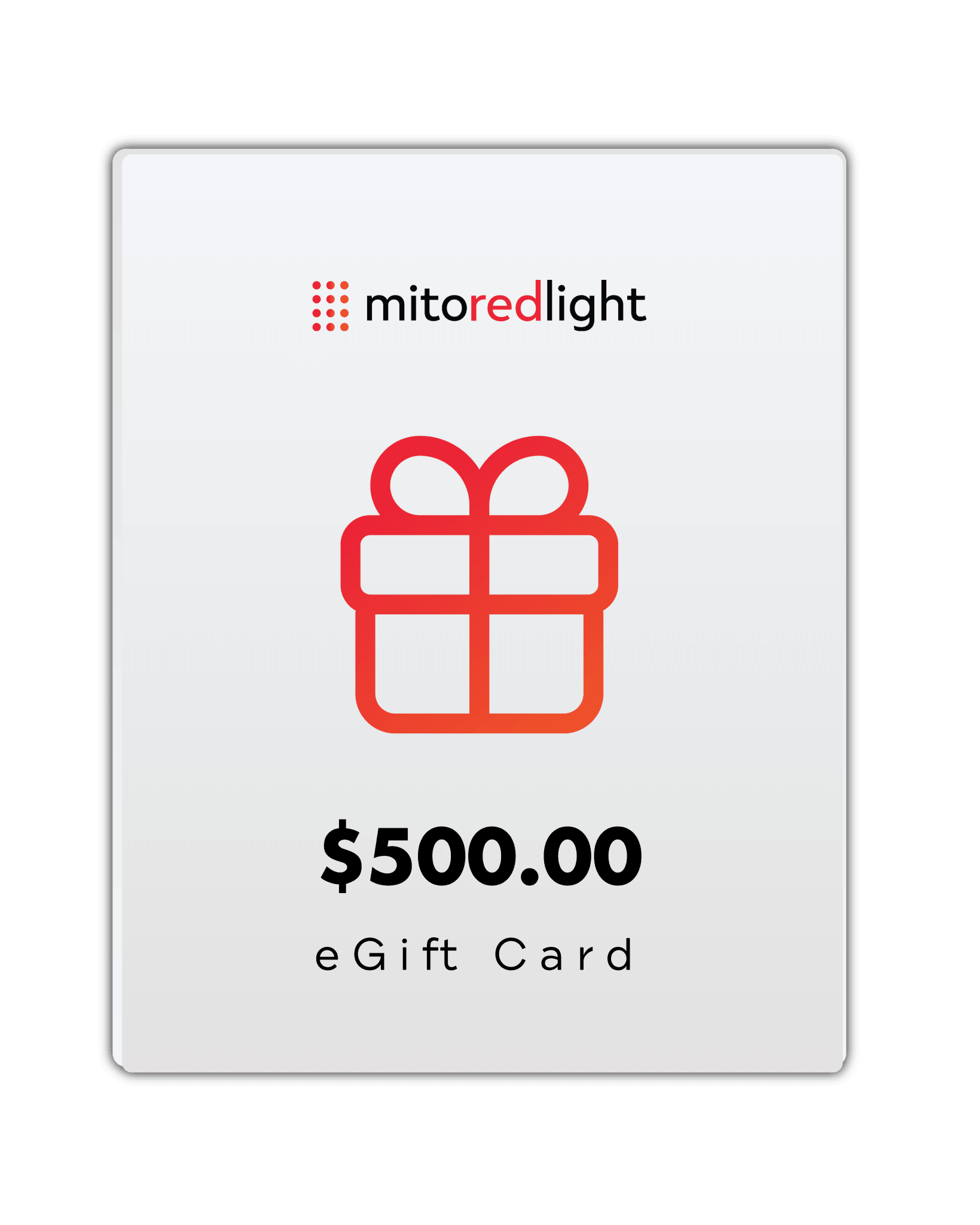Mito Red Light eGift Card - Mito Red Light