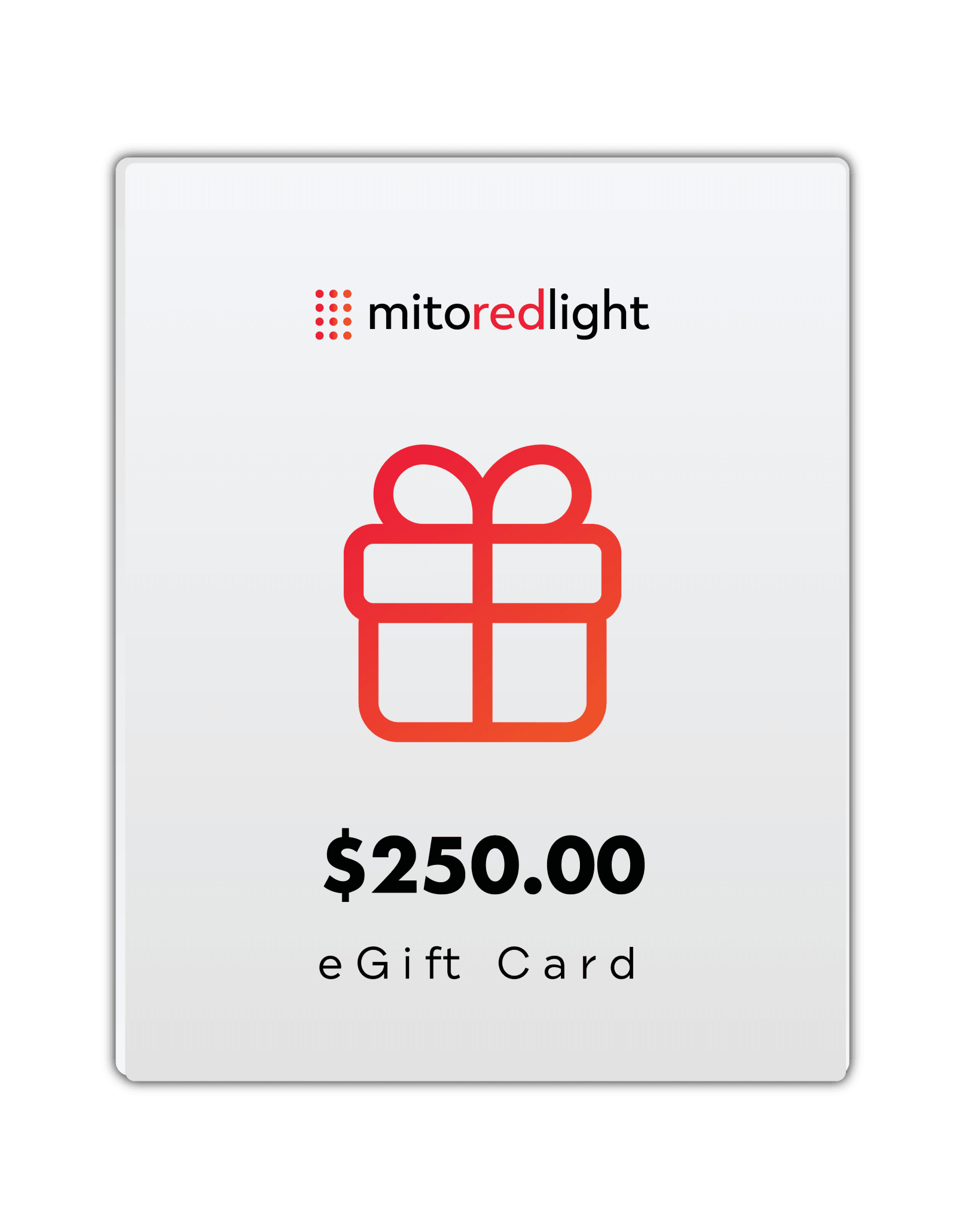 Mito Red Light eGift Card - Mito Red Light