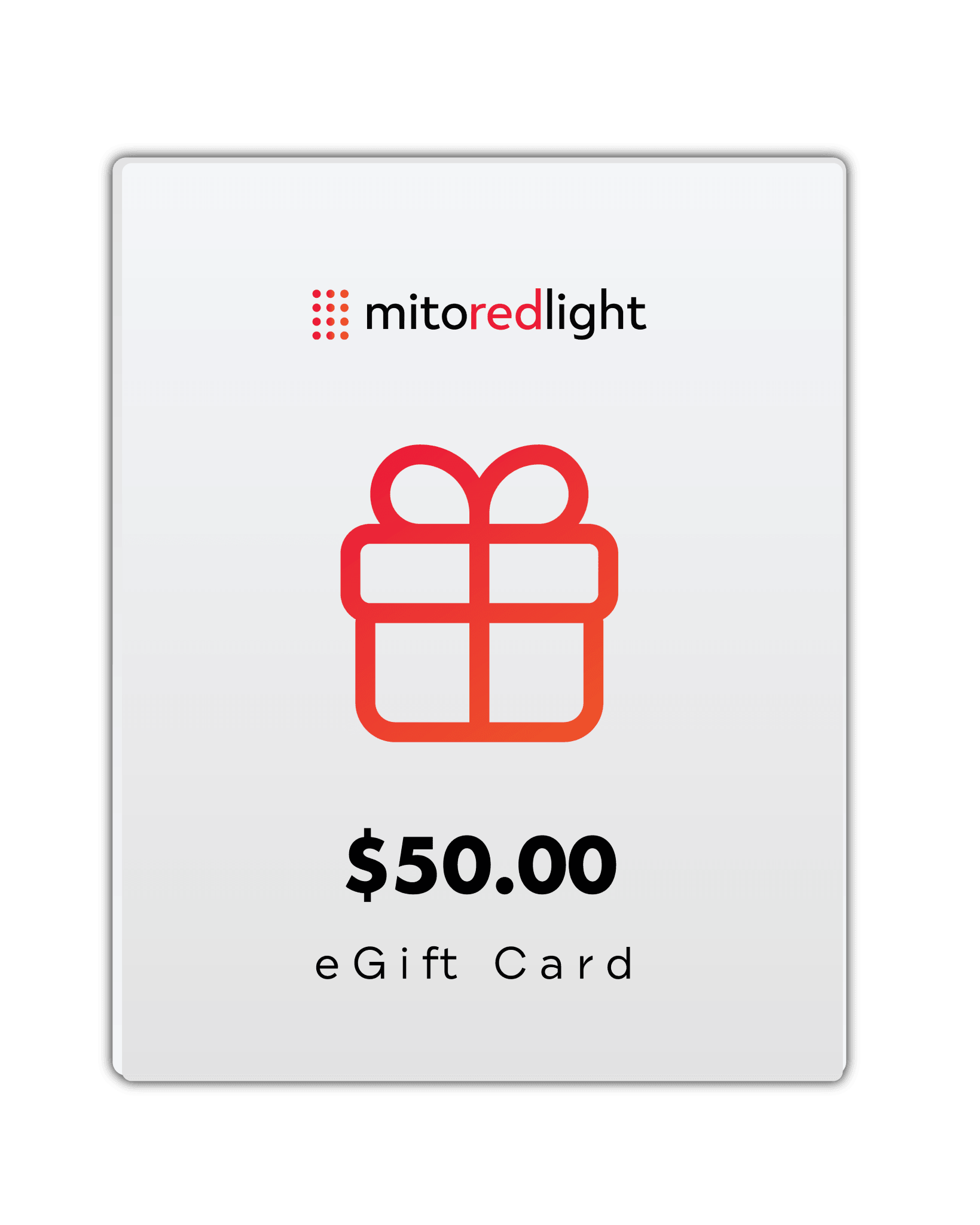 Mito Red Light eGift Card - Mito Red Light