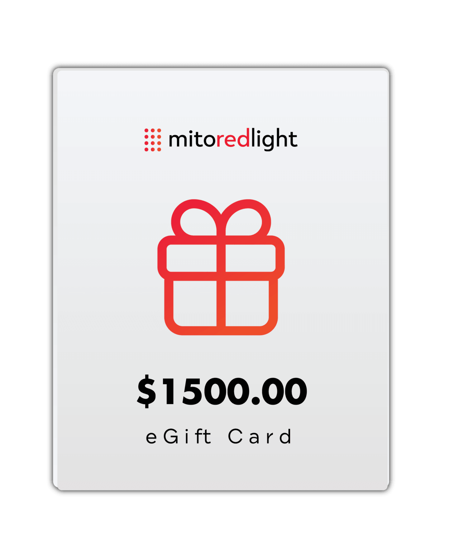 Mito Red Light eGift Card - Mito Red Light