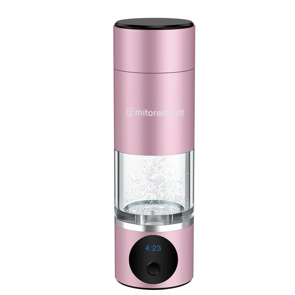 MitoHYDRO™ Ultra Premium Hydrogen Water Bottle - Mito Red Light | Pink
