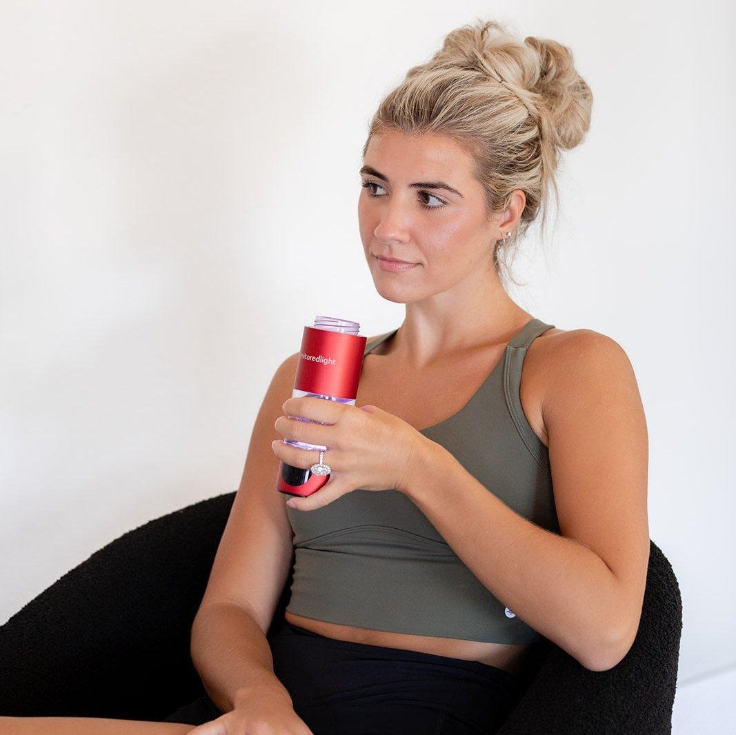 MitoHYDRO™ Ultra Premium Hydrogen Water Bottle - Mito Red Light | Red