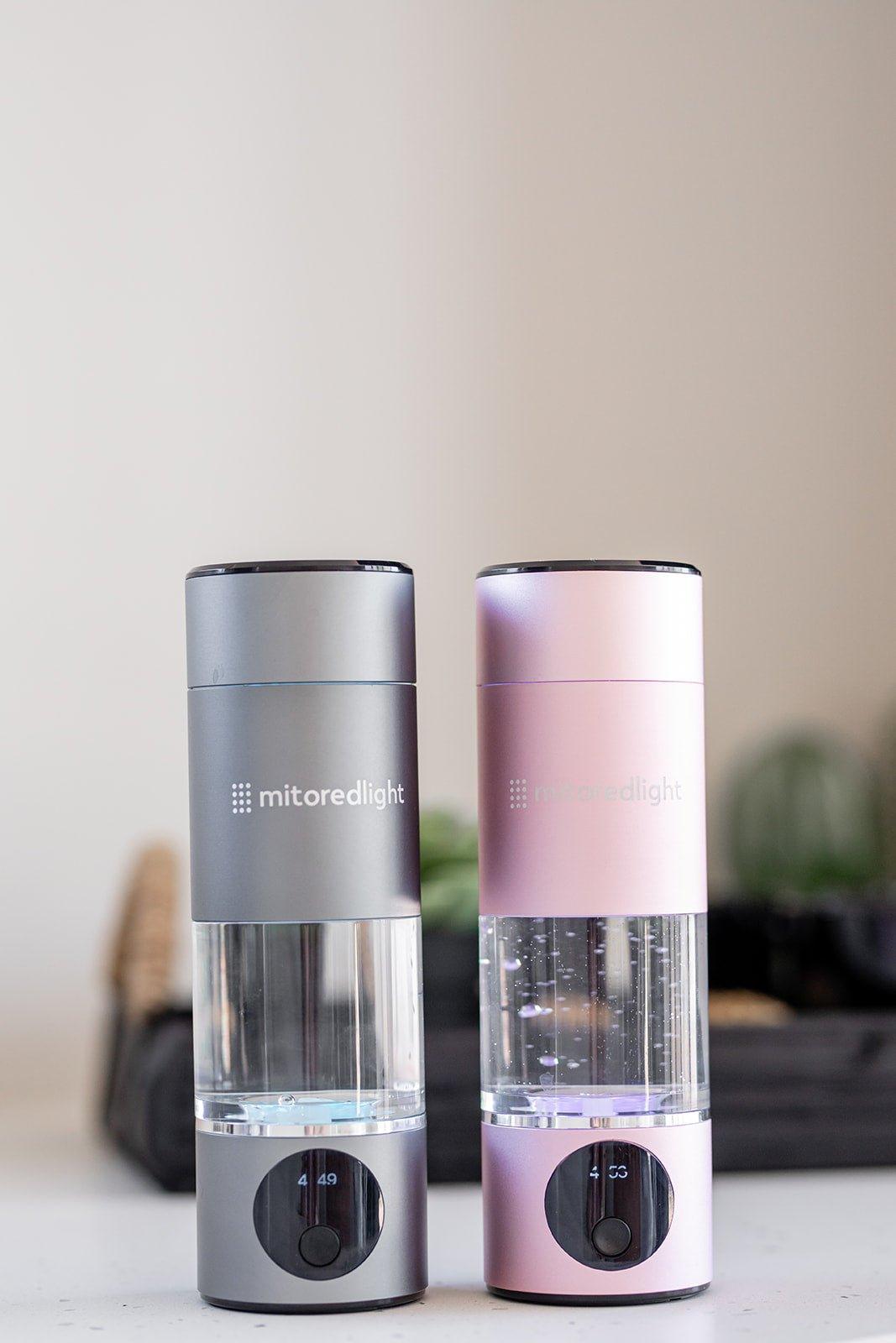 MitoHYDRO™ Ultra Premium Hydrogen Water Bottle - Mito Red Light | Pink