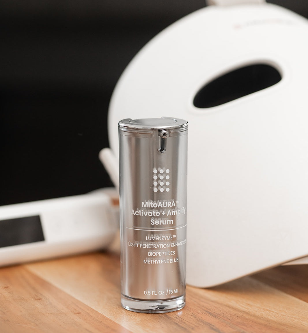 Light-Activated Skincare: How MitoAURA Activate + Amplify Serum’s Ingredients Synergize with Red Light Therapy