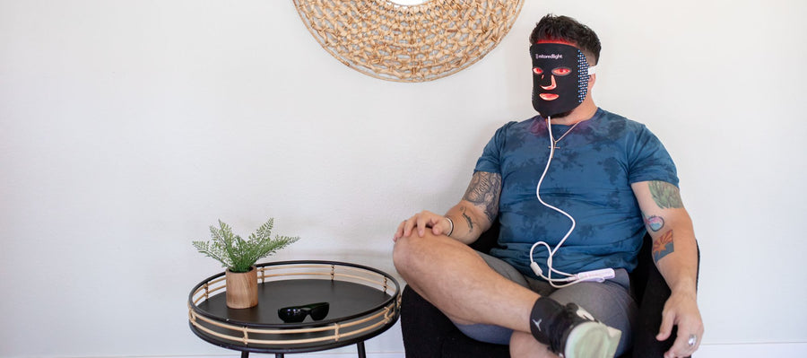 MitoCLEAR Blue Light Therapy Mask for acne