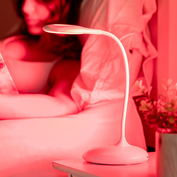 Mito Red Light Lamp (Bedside / Desk)