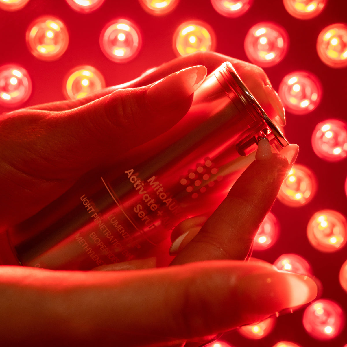 Introducing MitoAURA Activate + Amplify Serum