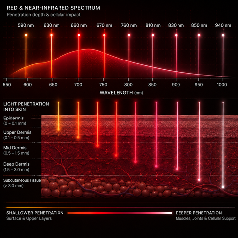 How does red light therapy work?