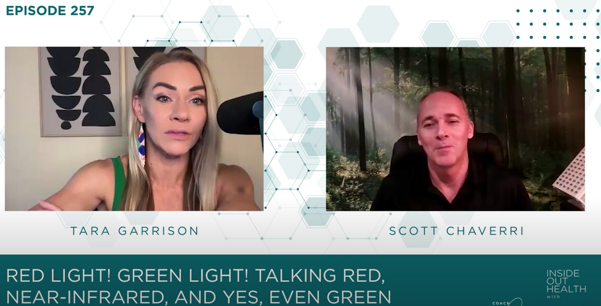 SCOTT CHAVERRI Talking Red, Near-Infrared, and Yes, even Green Light with MitoRedLight Founder