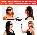 Mito Red Light | Red Light Therapy Glasses IR5 (Extra Dark) - Protective Eyewear | Mito Red Light