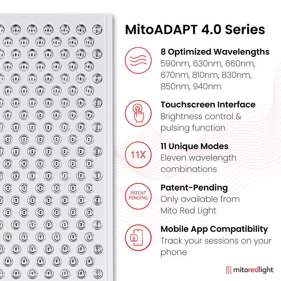 MitoADAPT MIN 4.0 | Red Light Therapy Panel Series - MitoADAPT 4.0 Series | Mito Red Light