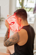 MitoGLOW™ LED Red Light Therapy Mask | With Blue, Yellow, Red and Near Infrared LED - | Mito Red Light
