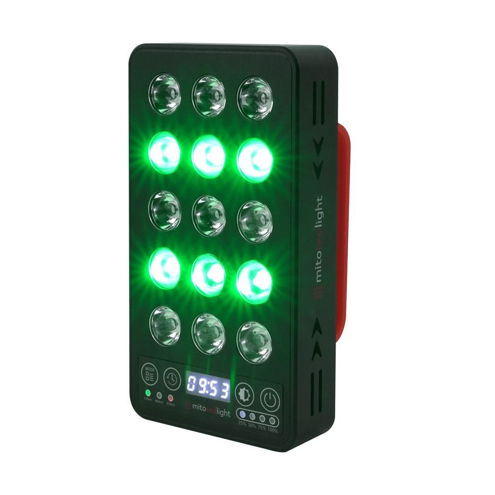 MitoGREEN™ | Green Light Therapy or Red Light Therapy Combo Device - Mito Red Light