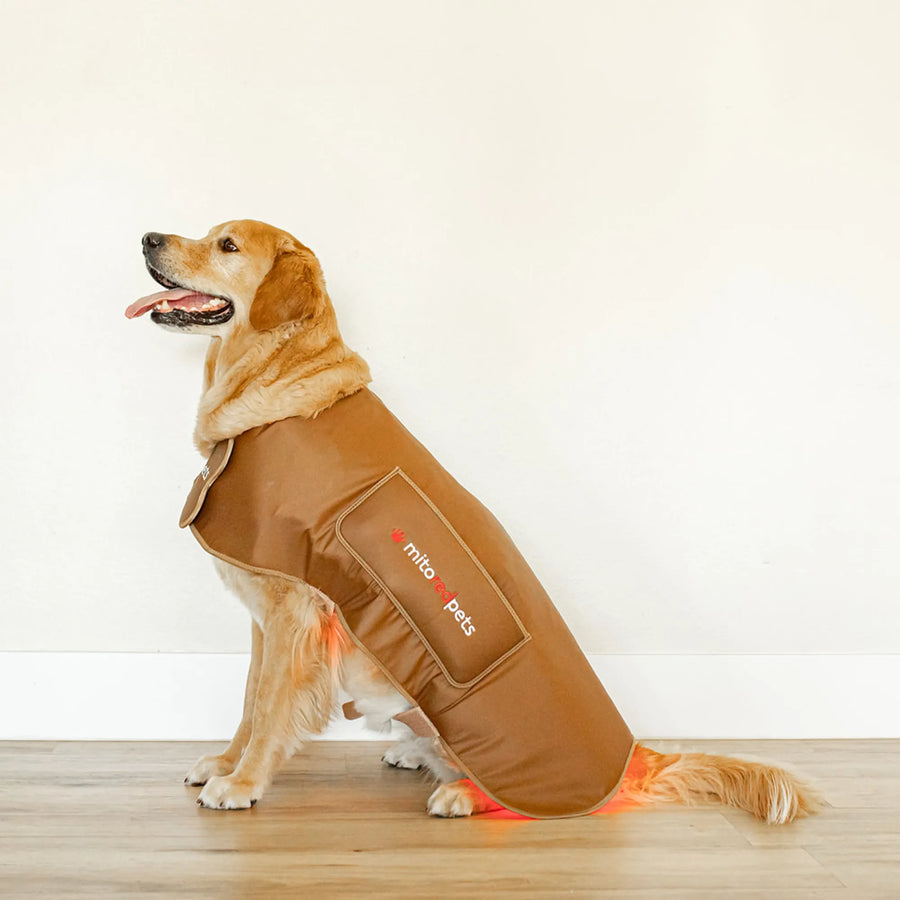 MitoPETS Red Light Therapy Coat, Large