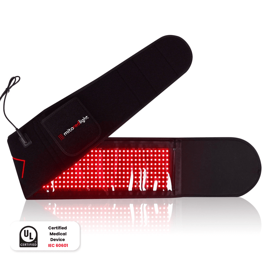 MitoQUAD™ Wavelength Belt | Hands Free Red Light Therapy - Red Light Therapy Belt | Mito Red Light